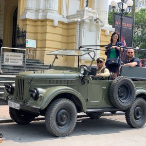 jeep tour in Hanoi with what the pho travel