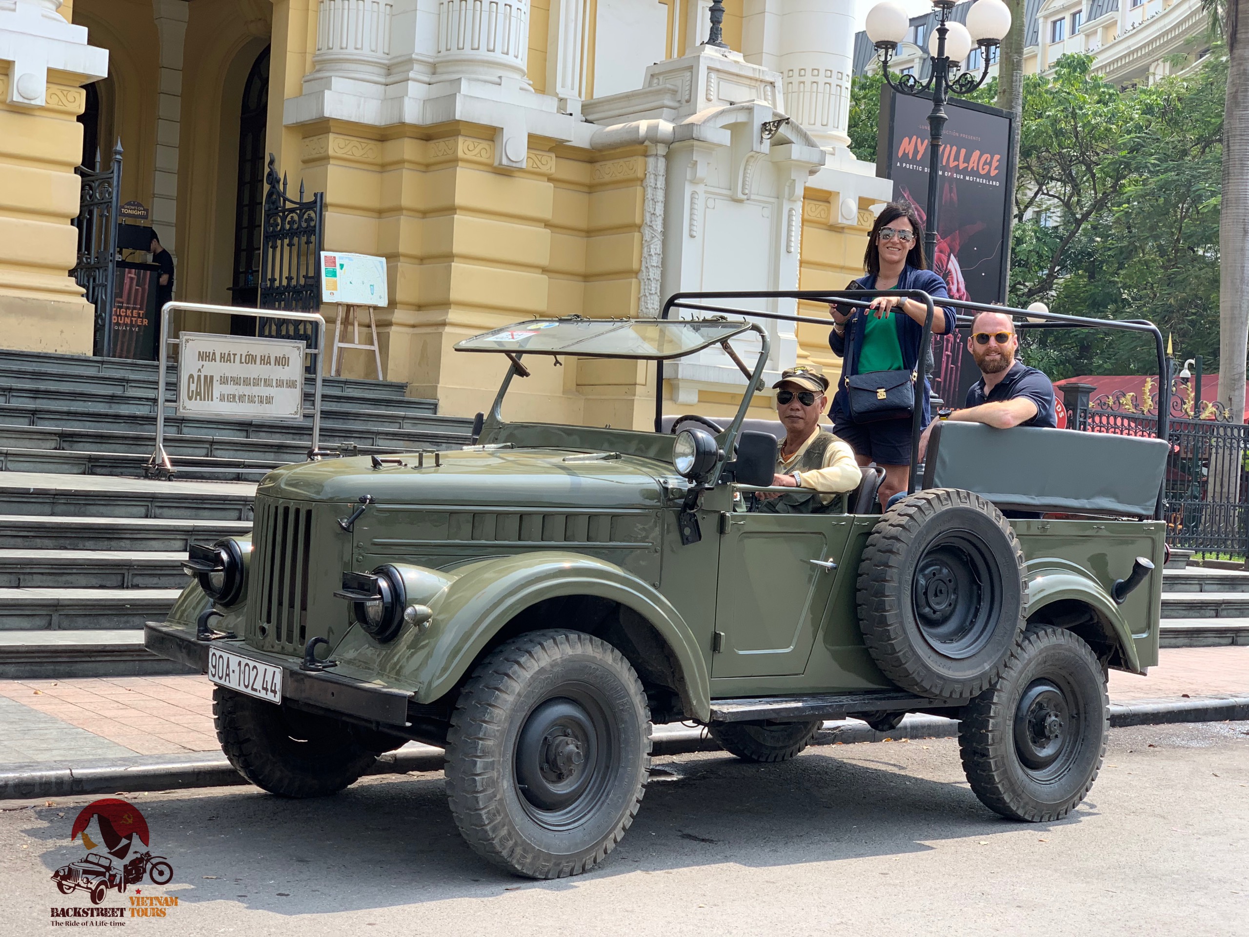 jeep tour in Hanoi with what the pho travel